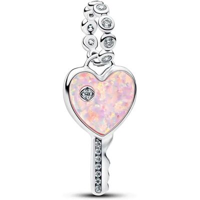 Zawieszka Pandora - Opalizujący Klucz Z Sercem 794427c01 Zawieszka Pandora - Opalizujący Klucz Z Sercem 794427c01