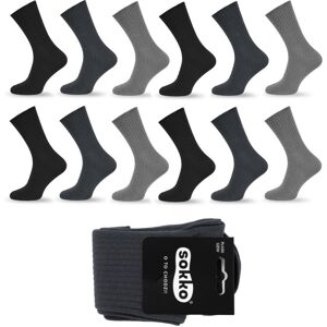 12X SOKKO SKARPETKI DAMSKIE DŁUGIE MIX BEZUCISKOWE 39-41 - SD12-S45-MIX-39-41 12X SOKKO SKARPETKI DAMSKIE DŁUGIE MIX BEZUCISKOWE 39-41 - SD12-S45-MIX-39-41