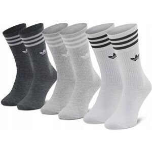 Skarpetki adidas 3 Stripes Crew Sock wielokolorowy rozmiar 43-46 Skarpetki adidas 3 Stripes Crew Sock wielokolorowy rozmiar 43-46