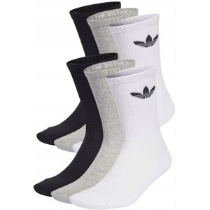 Adidas SKARPETY TREFOIL CREW 6-PACK IJ5620 r S Adidas SKARPETY TREFOIL CREW 6-PACK IJ5620 r S