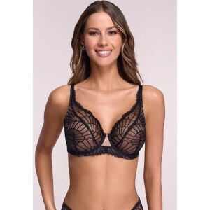 Ava Lingerie Biustonosz 2200 Soft Black Czarny 80 B Ava Lingerie Biustonosz 2200 Soft Black Czarny 80 B