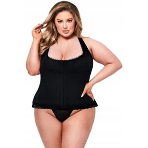 Inny producent BACI CZARNY KORONKOWY GORSET PLUS SIZE Z FISZBINAMI 50-52 JPA Inny producent BACI CZARNY KORONKOWY GORSET PLUS SIZE Z FISZBINAMI 50-52 JPA