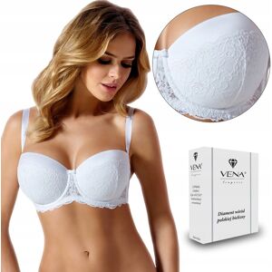 Inny producent Biustonosz Bardotka Vena Vb-235 Biały Koronka, 85C Inny producent Biustonosz Bardotka Vena Vb-235 Biały Koronka, 85C