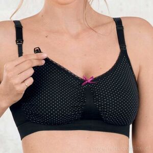 inna (Inny) Biustonosz do karmienia Anita maternity bezszwowy czarny wygodny rozmiar XL inna (Inny) Biustonosz do karmienia Anita maternity bezszwowy czarny wygodny rozmiar XL