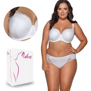 AVA Biustonosz Full Cup AV 2112 usztywniany biały 80J AVA Biustonosz Full Cup AV 2112 usztywniany biały 80J