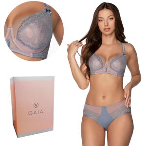 Biustonosz GAIA Semi-Soft Anastasia 1167 półusztywniany niebieski 95E Biustonosz GAIA Semi-Soft Anastasia 1167 półusztywniany niebieski 95E