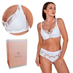 Biustonosz GAIA Semi-soft Keto 1134 półusztywniany biały 90F Biustonosz GAIA Semi-soft Keto 1134 półusztywniany biały 90F