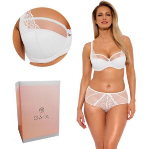 Biustonosz GAIA Semi-Soft Maja 1300 półusztywniany biały 80H Biustonosz GAIA Semi-Soft Maja 1300 półusztywniany biały 80H