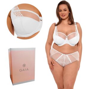 Biustonosz GAIA Semi-Soft Maja MAXI 1300 półusztywniany biały 85J Biustonosz GAIA Semi-Soft Maja MAXI 1300 półusztywniany biały 85J