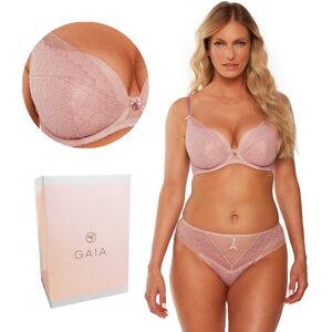 Biustonosz GAIA Soft Full Cup Debora 1236 usztywniany różowy 95D Biustonosz GAIA Soft Full Cup Debora 1236 usztywniany różowy 95D