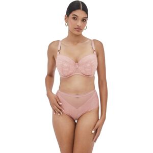 Biustonosz koronkowy Półusztywniany Nude Rose subtelny róż Alles 70G Biustonosz koronkowy Półusztywniany Nude Rose subtelny róż Alles 70G