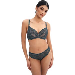 Biustonosz koronkowy Push-Up Marea elegancki zielony Alles 90B Biustonosz koronkowy Push-Up Marea elegancki zielony Alles 90B