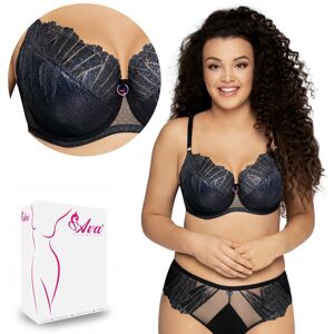 AVA Biustonosz Semi Soft AV 1950 półusztywniany czarny 70E AVA Biustonosz Semi Soft AV 1950 półusztywniany czarny 70E