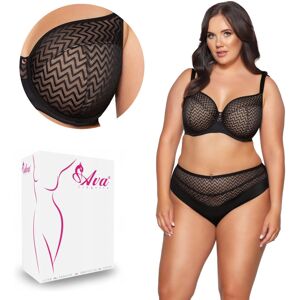 AVA Biustonosz Semi Soft AV 2102 półusztywniany czarny 70I AVA Biustonosz Semi Soft AV 2102 półusztywniany czarny 70I