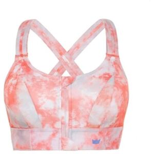Biustonosz Sportowy Shefit Tie Dye Pomarańczowe Mocne Podtrzymanie Regulowany 2Xl Biustonosz Sportowy Shefit Tie Dye Pomarańczowe Mocne Podtrzymanie Regulowany 2Xl