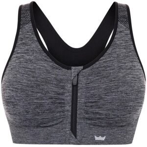 Biustonosz Sportowy Top Shefit Grafitowy Szary Zapinany Z Przodu Xl Biustonosz Sportowy Top Shefit Grafitowy Szary Zapinany Z Przodu Xl