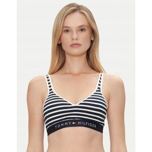 Tommy Hilfiger Biustonosz top bralette Breton Small Dark Night Navy rozmiar L Tommy Hilfiger Biustonosz top bralette Breton Small Dark Night Navy rozmiar L