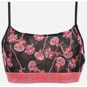 Calvin Klein Biustonosz Czarny We Wzór Miękki XS 2a0e3_c* Tia Calvin Klein Biustonosz Czarny We Wzór Miękki XS 2a0e3_c* Tia