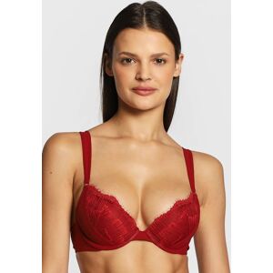 Calvin Klein Biustonosz Czerwony Push-Up Z Koronką 70C 2A4F5_E* Calvin Klein Biustonosz Czerwony Push-Up Z Koronką 70C 2A4F5_E*