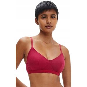 Calvin Klein Biustonosz Półusztywniany Bordowy S 2_3 Calvin Klein Biustonosz Półusztywniany Bordowy S 2_3