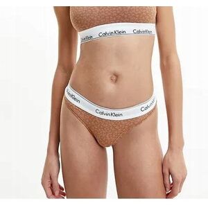 Calvin Klein Damskie Majtki Tanga Brązowe Z Logo Xs 0Z8C2_A* Tia Calvin Klein Damskie Majtki Tanga Brązowe Z Logo Xs 0Z8C2_A* Tia