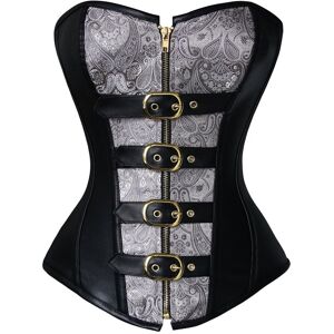 Inny producent Charmian Gorset Steampunk bez kości ze stali spiralnej kobiety. Rozmiar XXL Inny producent Charmian Gorset Steampunk bez kości ze stali spiralnej kobiety. Rozmiar XXL
