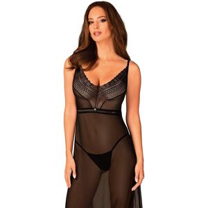 Inny producent Estiqua koszulka z długim rękawem i stringi, rozmiar XL/2XL Inny producent Estiqua koszulka z długim rękawem i stringi, rozmiar XL/2XL