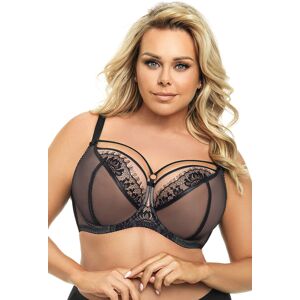 Inny producent Gorsenia K496 Paradise czarny 65L Biustonosz miękki Inny producent Gorsenia K496 Paradise czarny 65L Biustonosz miękki