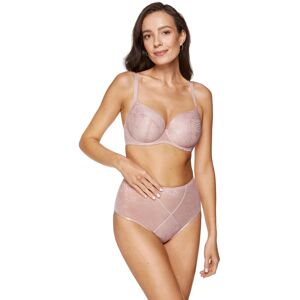 Gorteks Biustonosz Cate usztywniany z koronką 75 F Różowy Gorteks Biustonosz Cate usztywniany z koronką 75 F Różowy