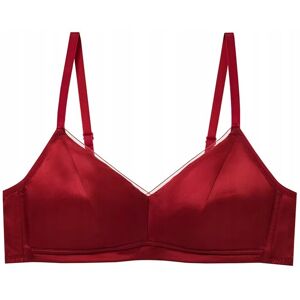 INTIMEO Jedwabny Biustonosz Damski Klasyczny Miękki Mulberry 6A 19 Momme XL INTIMEO Jedwabny Biustonosz Damski Klasyczny Miękki Mulberry 6A 19 Momme XL
