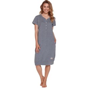 Koszula do karmienia rozpinana DOCTOR NAP 4348 dark grey S Koszula do karmienia rozpinana DOCTOR NAP 4348 dark grey S