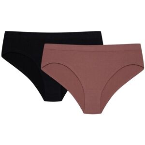 Esotiq&Henderson Majtki figi Bait 2-pak Henderson czarny, mauve L Esotiq&Henderson Majtki figi Bait 2-pak Henderson czarny, mauve L