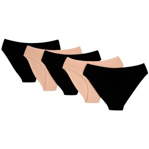 Esotiq&Henderson Majtki figi Frimy 5-pak Henderson czarny, beżowy M Esotiq&Henderson Majtki figi Frimy 5-pak Henderson czarny, beżowy M