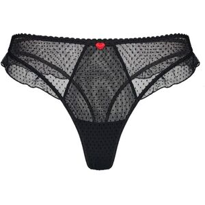 Esotiq Majtki stringi Affection Bloovii czarny L Esotiq Majtki stringi Affection Bloovii czarny L