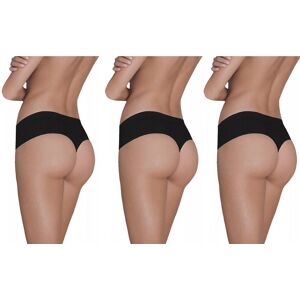 Majtki stringi Gatta Sisi czarne XL - 3 pak Majtki stringi Gatta Sisi czarne XL - 3 pak