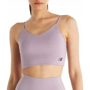 New Balance WB43053ICW - Różowy Sportowy Biustonosz - Sports Bra New Balance WB43053ICW - Różowy Sportowy Biustonosz - Sports Bra