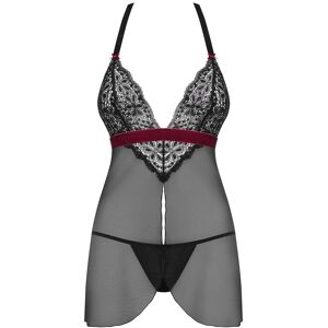 Obsessive, Komplet Biezlizny Rossita Babydoll, Rozm. L/xl Obsessive, Komplet Biezlizny Rossita Babydoll, Rozm. L/xl