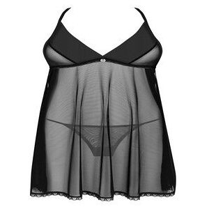 Obsessive Koszulka Latinesa babydoll + stringi GRATIS!!! Czarny M/L Obsessive Koszulka Latinesa babydoll + stringi GRATIS!!! Czarny M/L