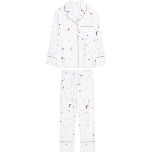 White pocket Piżama Gwiazdki długa S White pocket Piżama Gwiazdki długa S