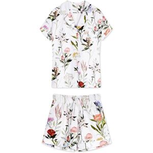 White pocket Piżama Ogródek babci krótka XS White pocket Piżama Ogródek babci krótka XS