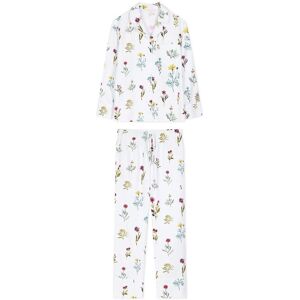 White pocket Piżama Polne kwiaty długa M White pocket Piżama Polne kwiaty długa M