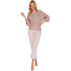 Piżama w kolorze beżowym doctor nap -3xl Piżama w kolorze beżowym doctor nap -3xl