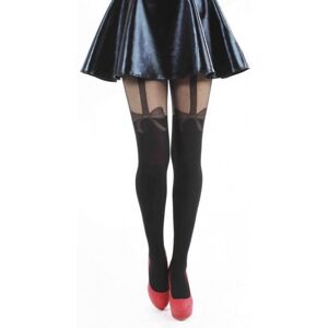 Pozostali producenci rajstopy NET BOW SUSPENDER BLACK Pozostali producenci rajstopy NET BOW SUSPENDER BLACK