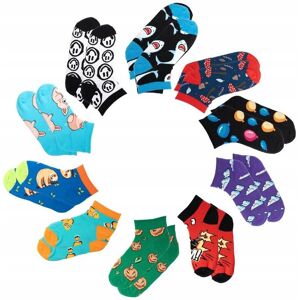 Inny producent Skarpetki Damskie 35-41 Stopki Niskie Skarpety Kolorowe Modne Wzory Inny producent Skarpetki Damskie 35-41 Stopki Niskie Skarpety Kolorowe Modne Wzory