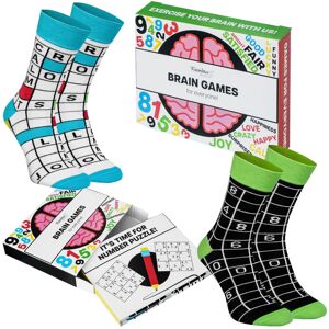 RAINBOW BOX Skarpetki Rainbow Brain Games Box Łamigłówki Na Prezent Damskie S 36-40 RAINBOW BOX Skarpetki Rainbow Brain Games Box Łamigłówki Na Prezent Damskie S 36-40