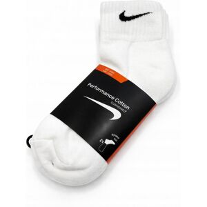 Skarpety NIKE rozmiar 42-46 3 pary białe (10318) Skarpety NIKE rozmiar 42-46 3 pary białe (10318)