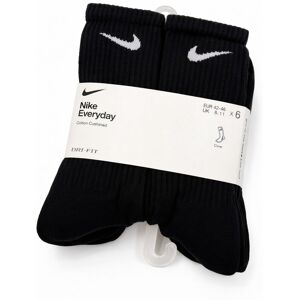 Skarpety NIKE rozmiar 42-46 6 par czarne (10331) Skarpety NIKE rozmiar 42-46 6 par czarne (10331)