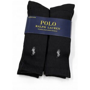 Skarpety POLO RALPH LAUREN rozmiar 36-40 6 par czarne (10332) Skarpety POLO RALPH LAUREN rozmiar 36-40 6 par czarne (10332)