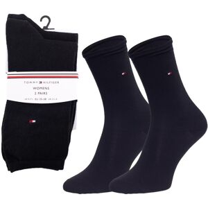 Tommy Hilfiger Skarpety Skarpetki 2P Black 371221 200 39-42 Tommy Hilfiger Skarpety Skarpetki 2P Black 371221 200 39-42