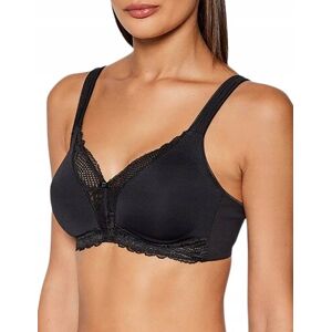 Triumph Biustonosz Bez Fiszbin Z Koronką Czarny 105B J2A Triumph Biustonosz Bez Fiszbin Z Koronką Czarny 105B J2A